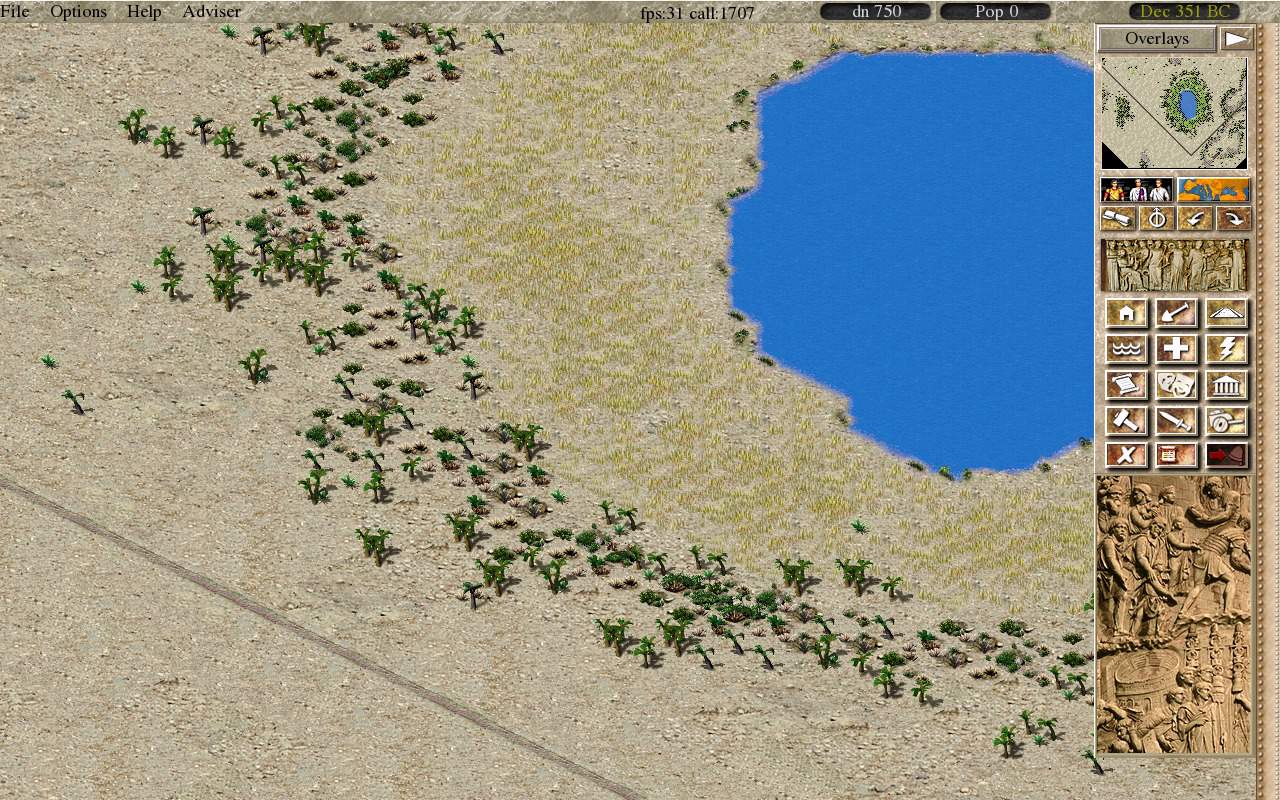 Caesaria - a Free City Building and Economic Simulation Game, remake of Caesar III