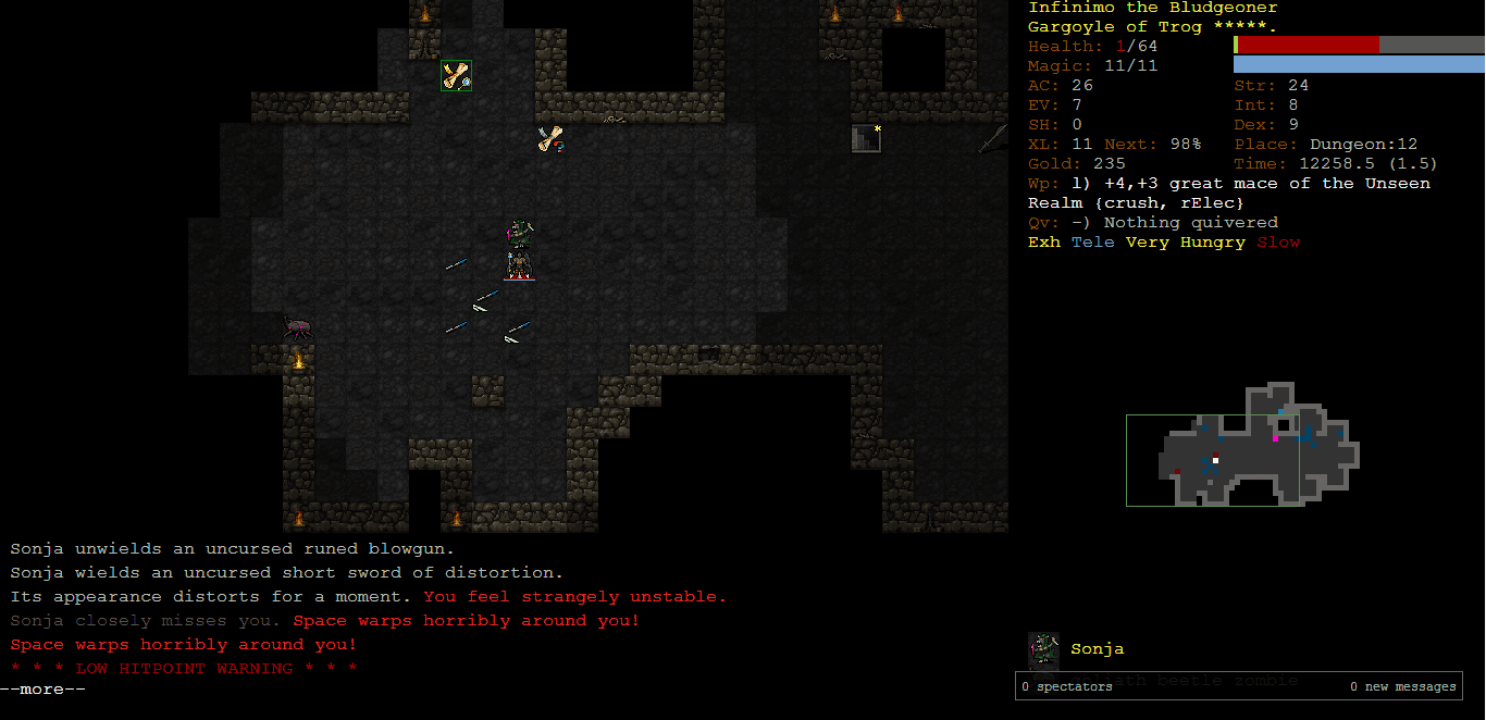 Dungeon Crawl Stone Soup - free and open source roguelike pc game Dungeon Crawl Stone Soup - free and open source roguelike pc game