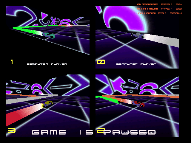 GLTron - a game based on Tron game 3D