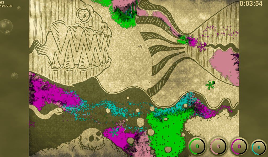 Liquid War - unique multiplayer action game based on shortest path algorithm